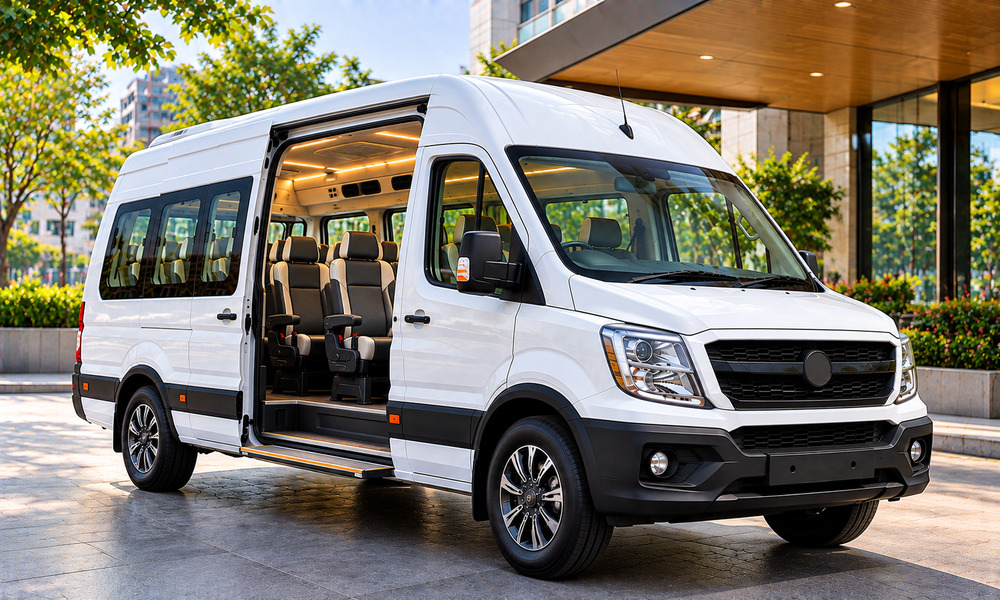 Force Urbania vehicle for group travel from Anna Nagar