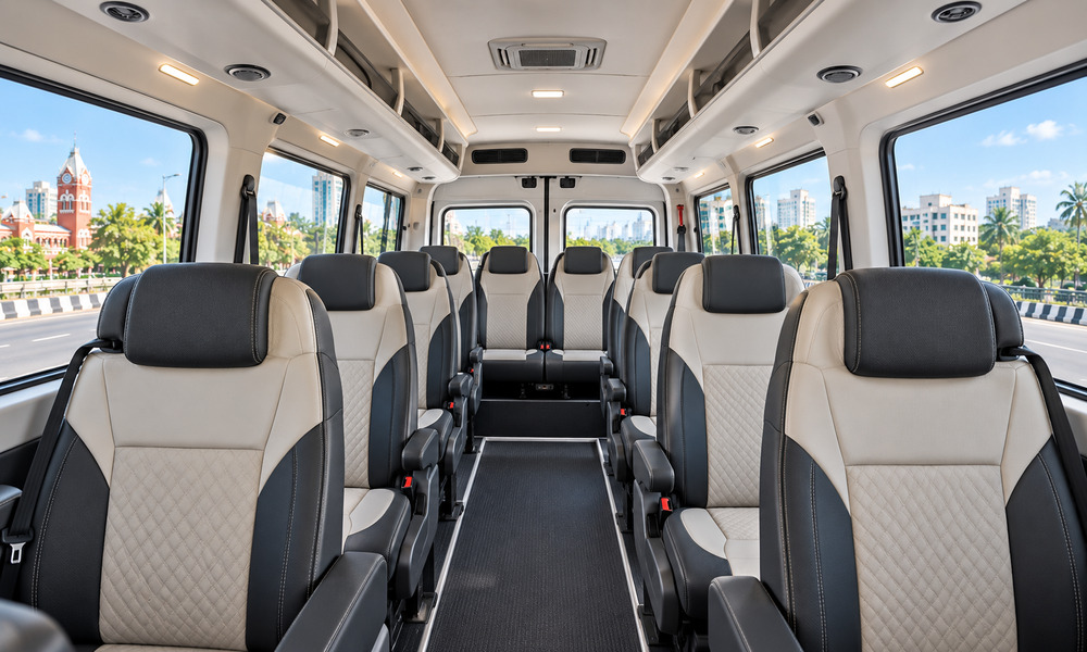 Force Urbania vehicle for group travel from Chennai