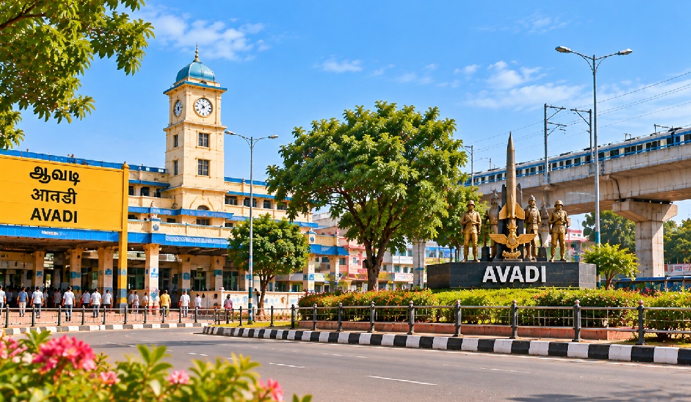 Luxury Tempo Traveller rental vehicle in Avadi