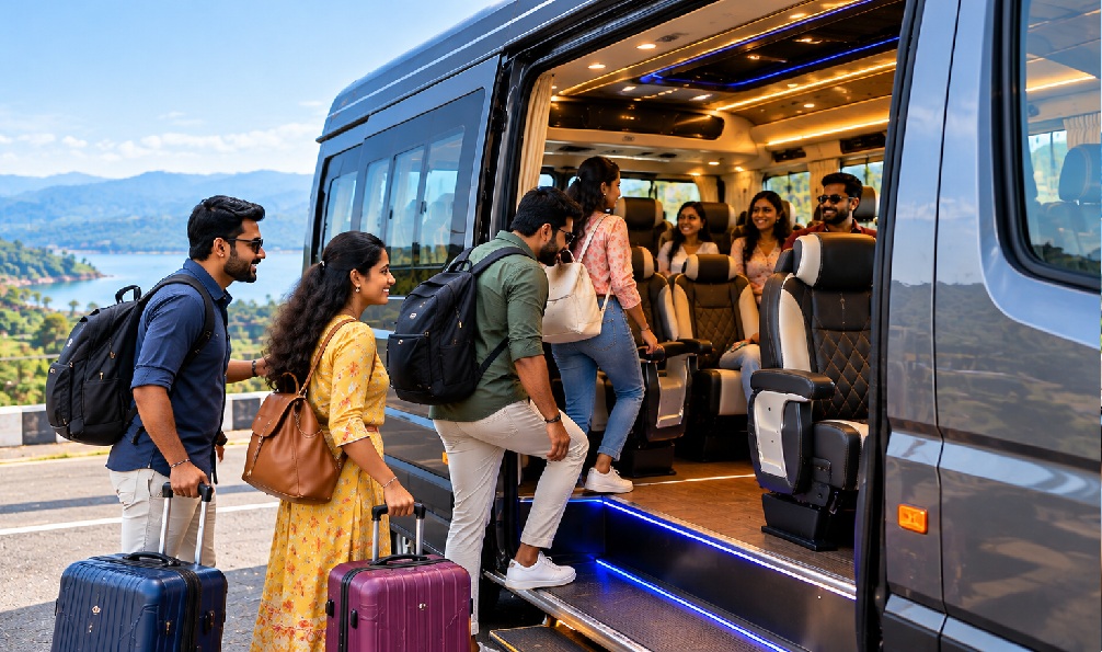Luxury Urbania rental vehicle in Chennai